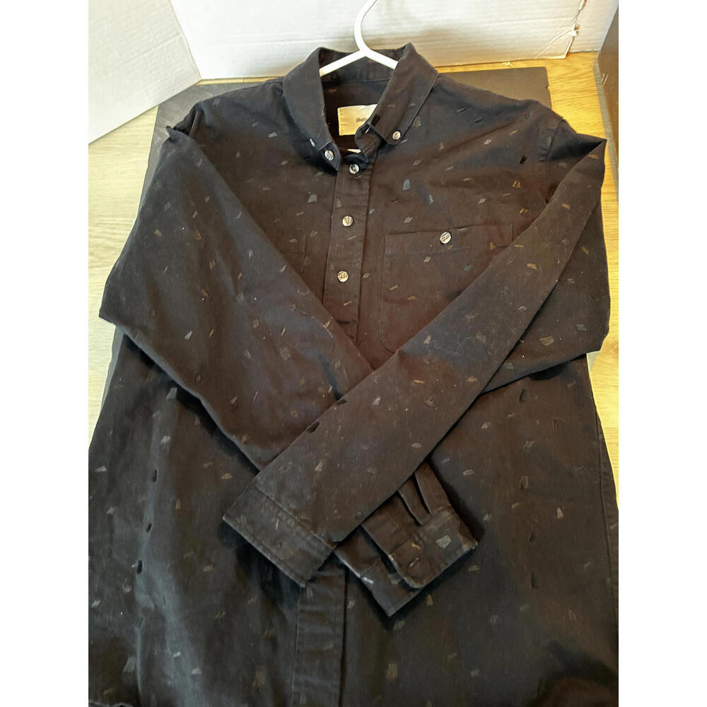 Lifetime Collective Jacquard Over Shirt - Mens Medium - New